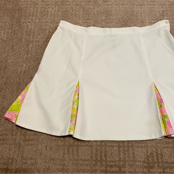Lilly Pulitzer Dresses & Skirts - {Lilly Pulitzer} Lobb Mini Floral Tennis Skirt ~ Size 6